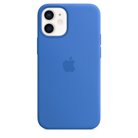 Silicone Case with MagSafe - Capry Blue